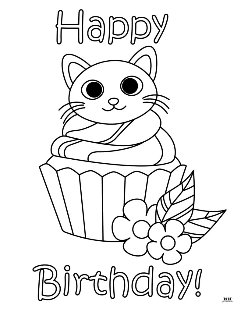 Cupcake Coloring Pages - 25 FREE ...