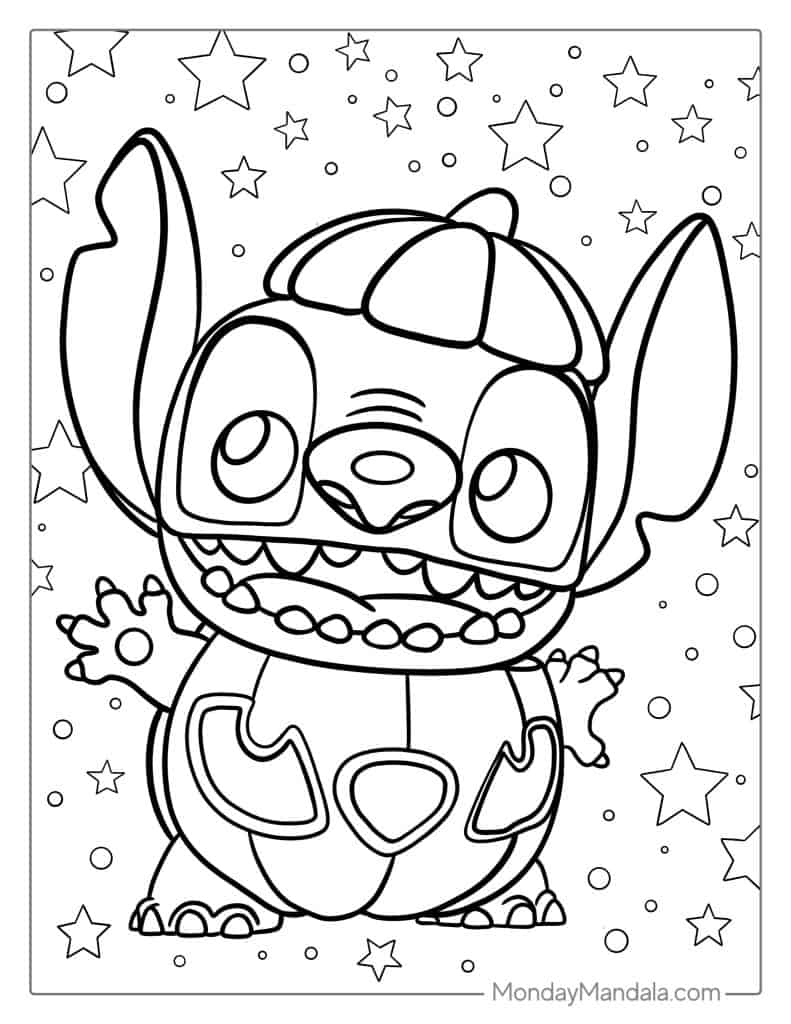 42 Lilo & Stitch Coloring Pages (Free ...