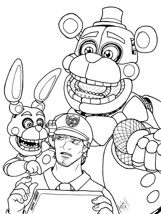 fnaf coloring book | Explore Tumblr Posts and Blogs | Tumgir