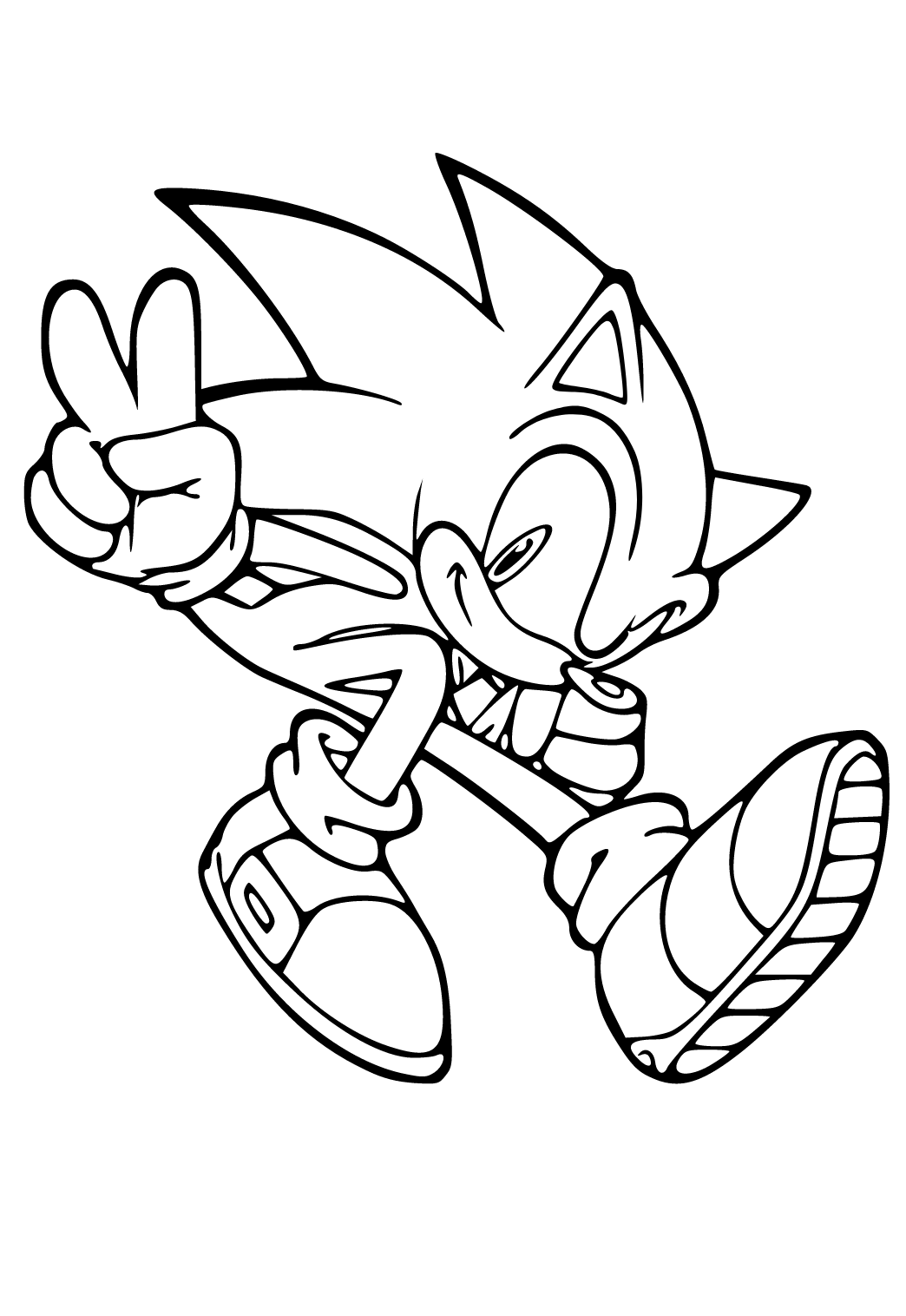 Free Printable Sonic Mania Coloring Page, Sheet And Picture For Adults ...