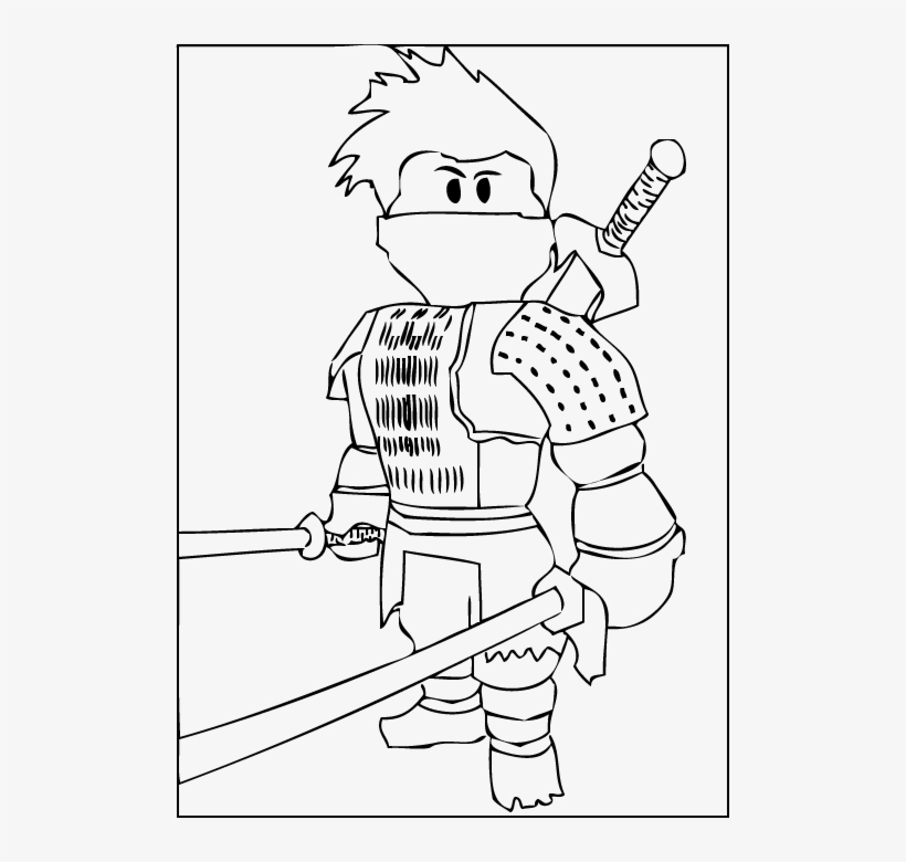Roblox Ninja Character - Roblox Ninja Coloring Pages PNG Image |  Transparent PNG Free Download on SeekPNG