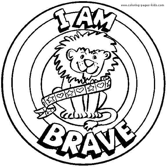 Morale Lesson color page - Educational coloring pages for kids