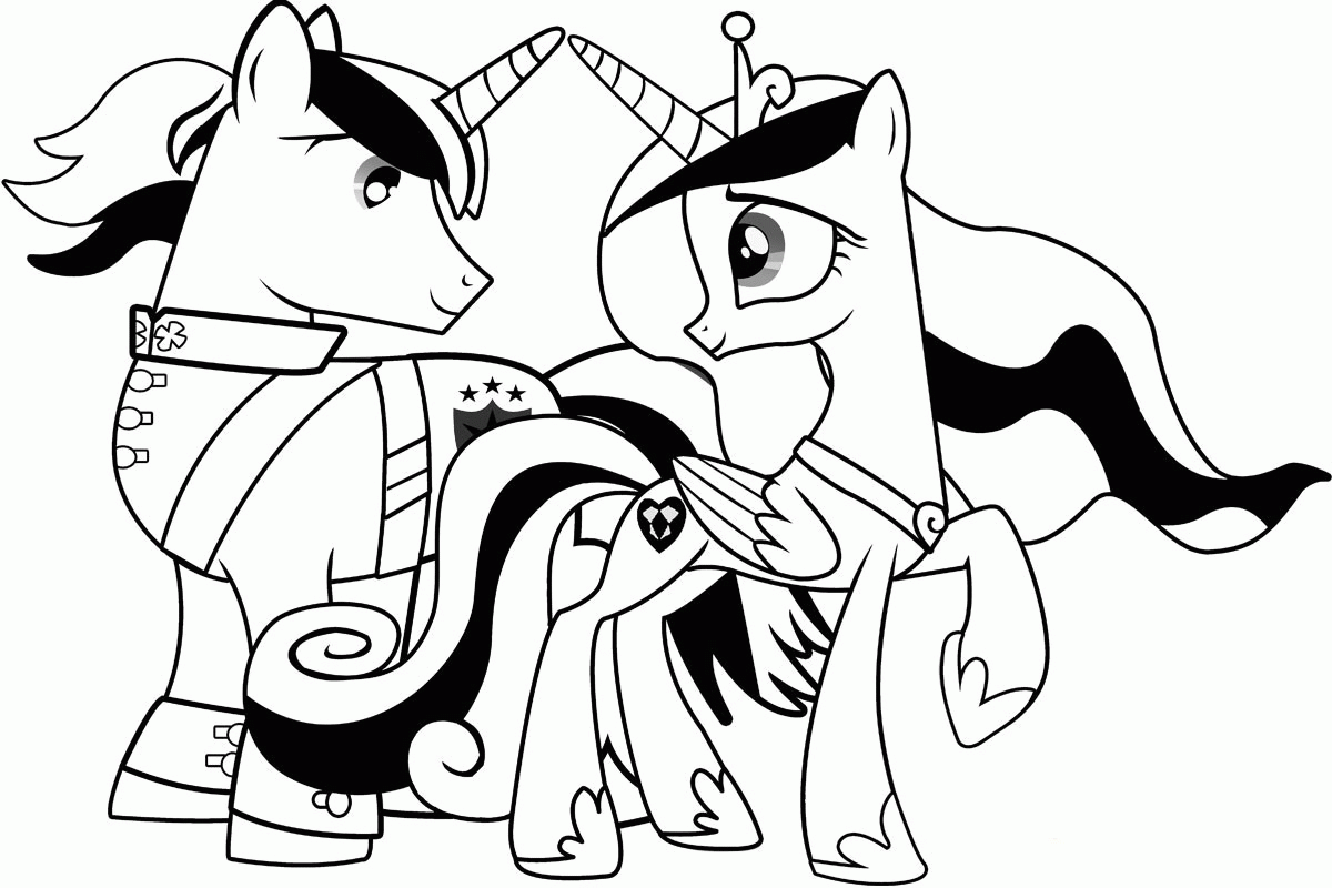Free My Little Pony Friendship Is Magic Coloring Pages - Widetheme