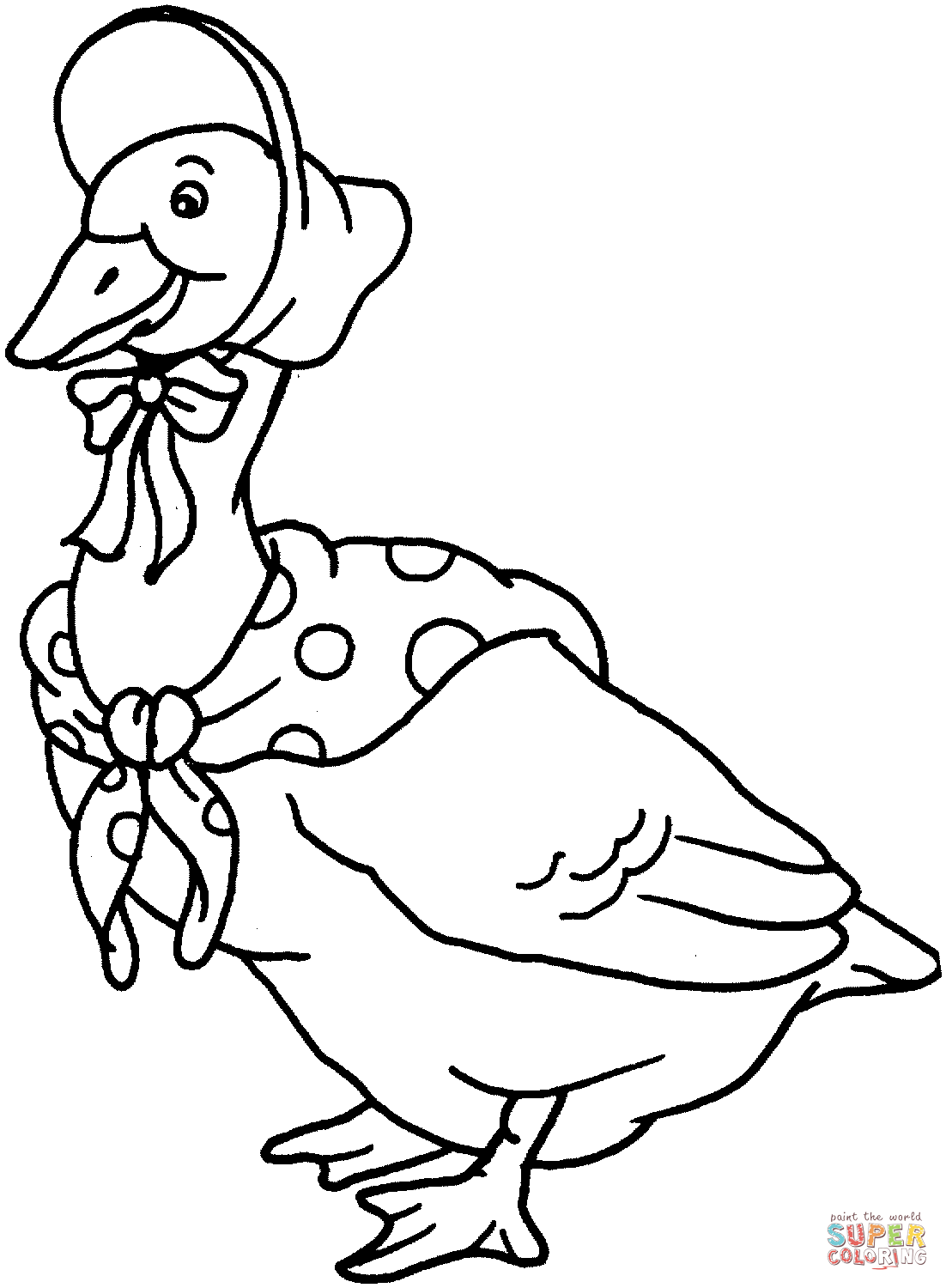 Gooses coloring pages | Free Coloring Pages