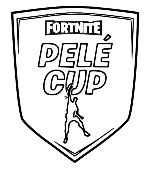 Coloring page Fortnite soccer : Pelé's Cup 5