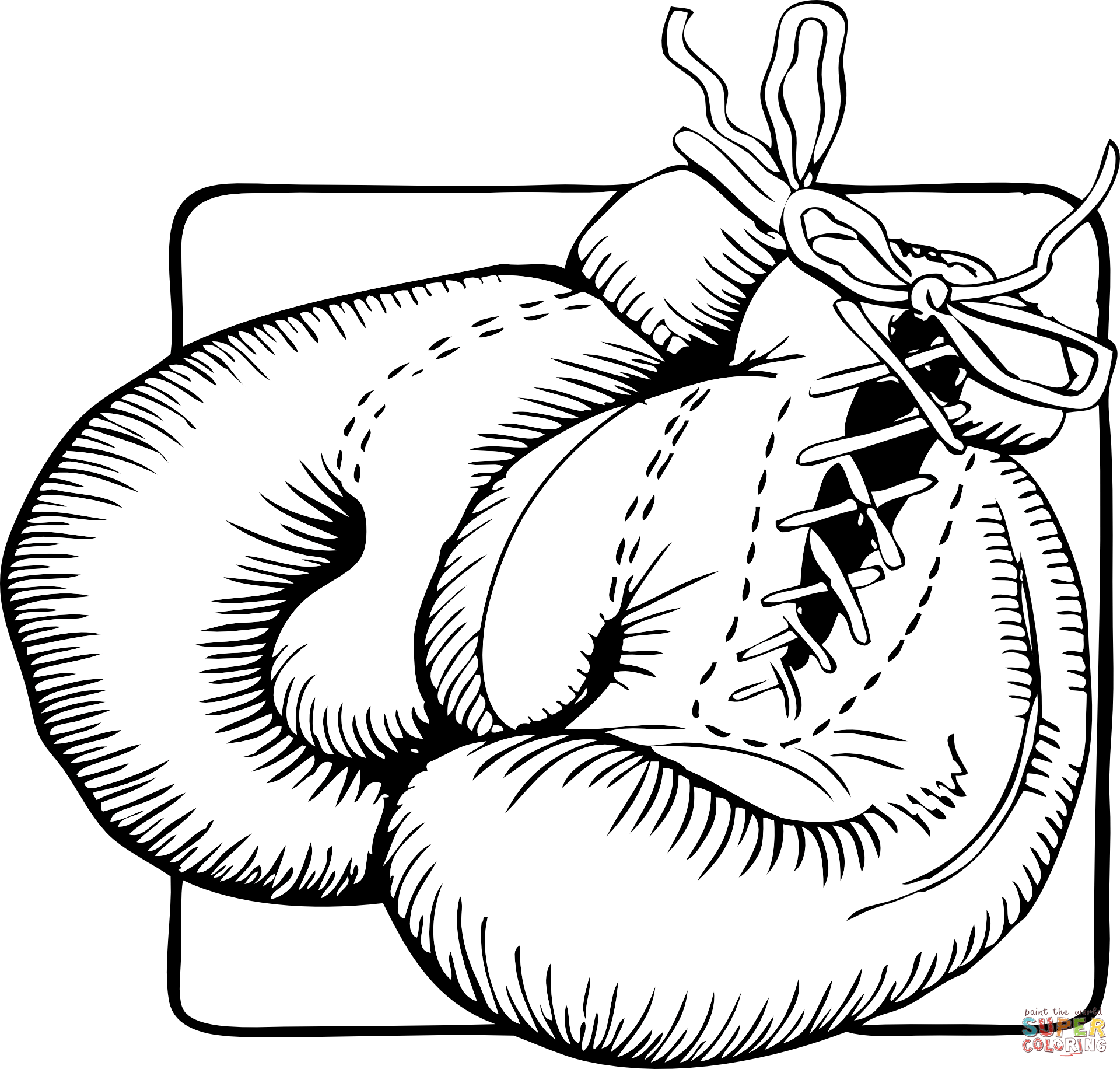 Boxing Gloves coloring page | Free ...
