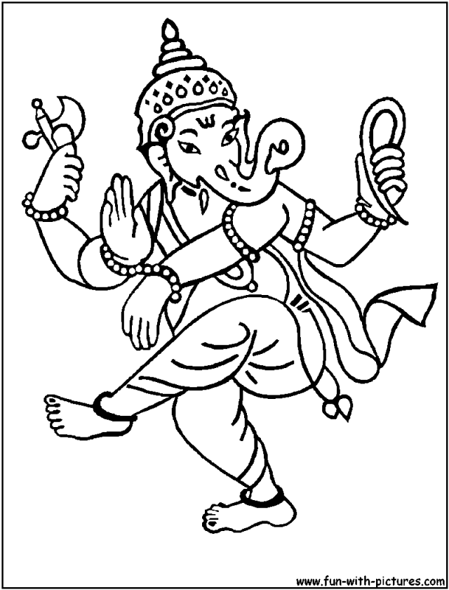 drawing hindu gods - Clip Art Library