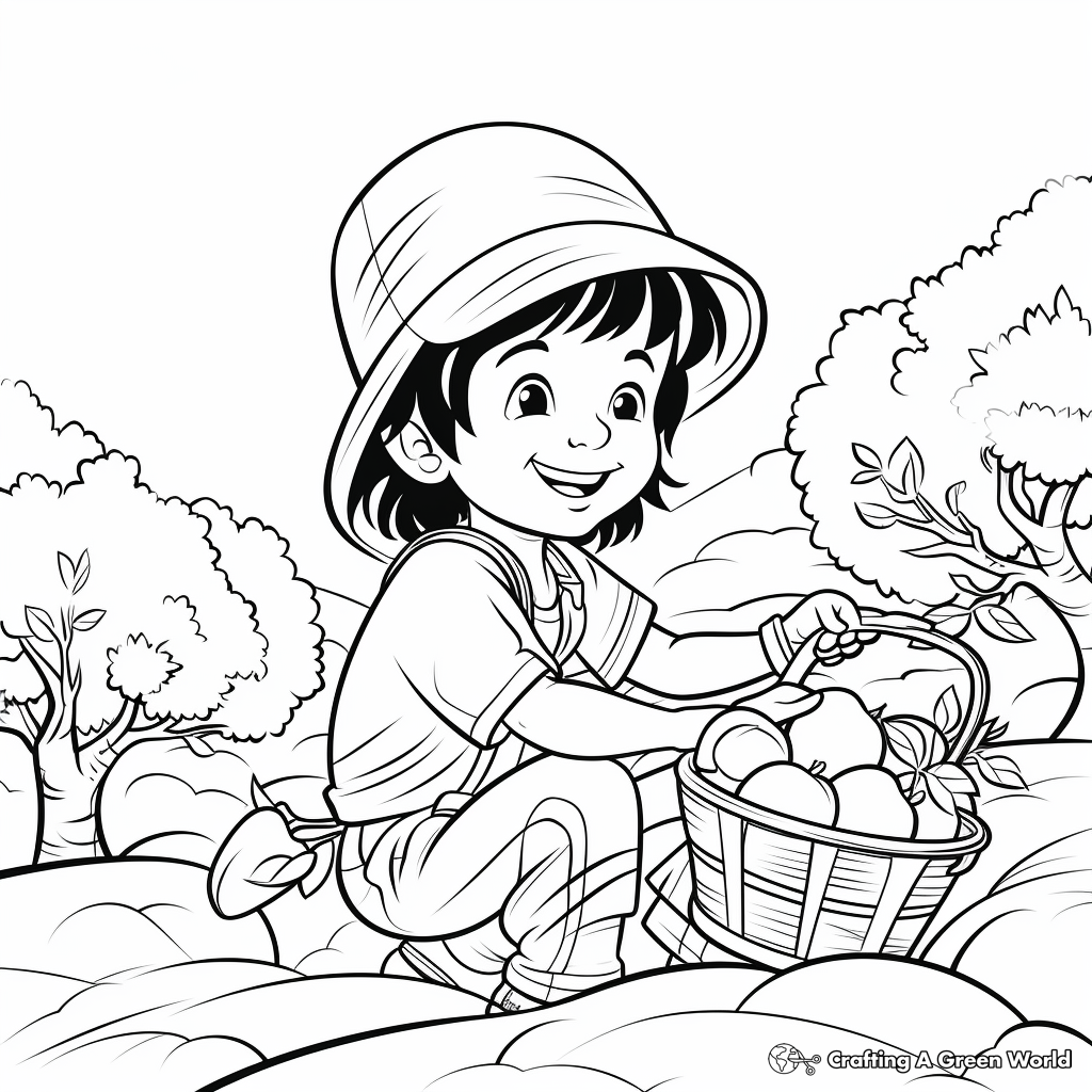 Apple Coloring Pages - Free & Printable!