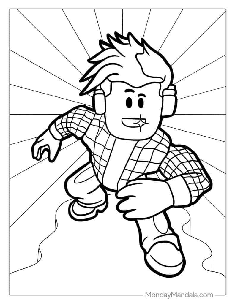 40 Roblox Coloring Pages (Free PDF ...