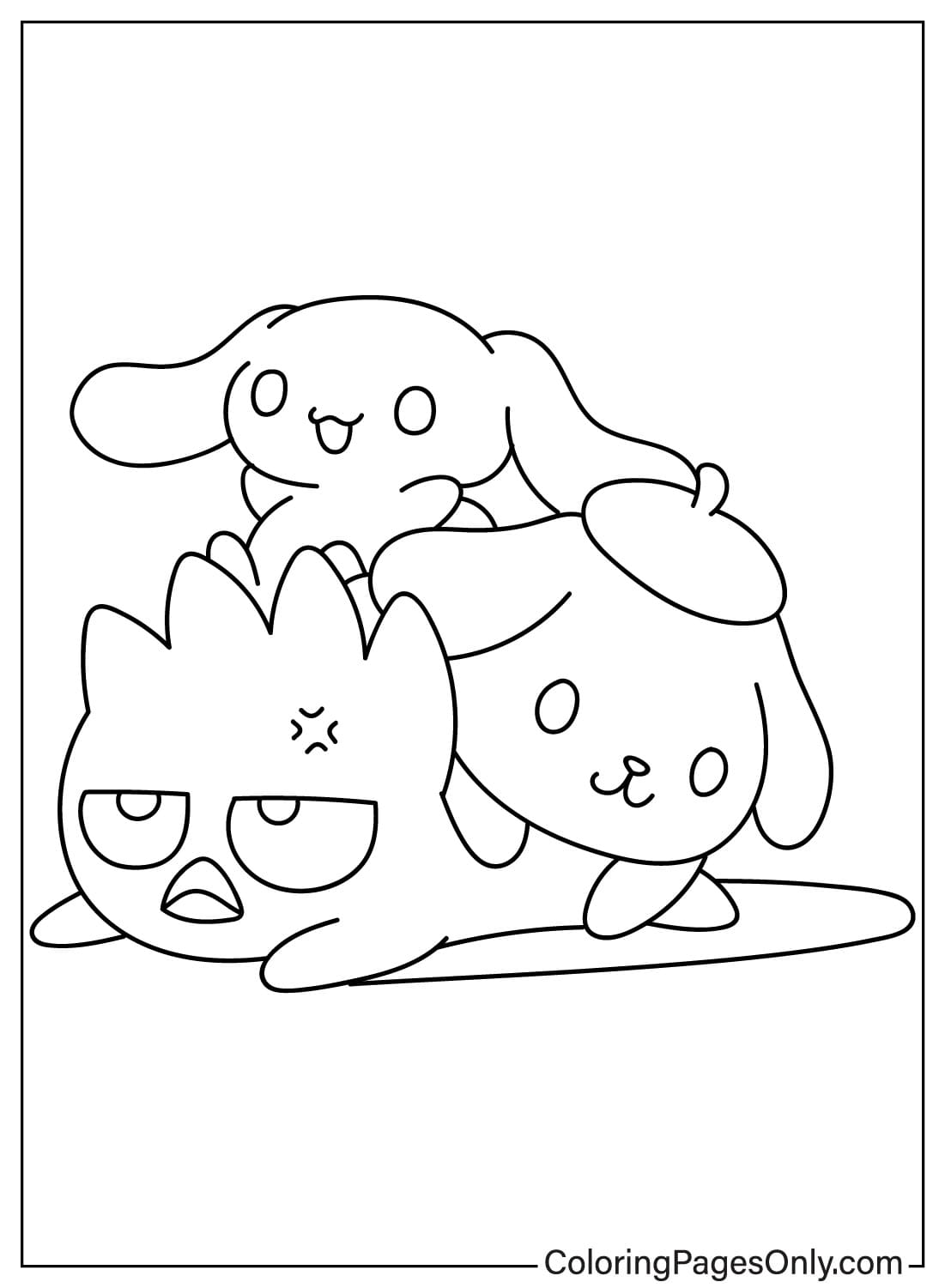 48 Badtz-Maru Coloring Pages ...