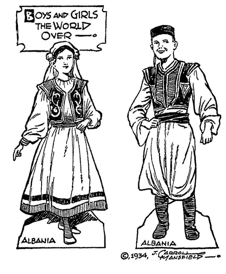 Albanian clothing ...