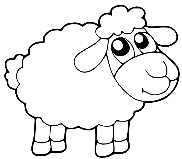 Sheep Coloring Pages - Coloring Pages For Kids And Adults