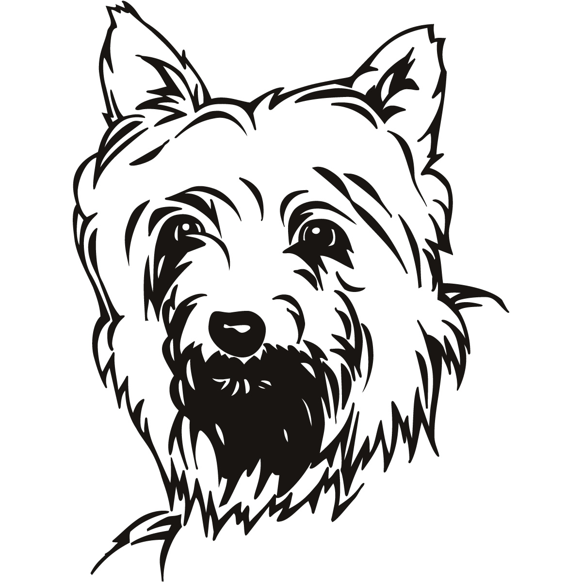 Free Black And White Scottish Terrier, Download Free Black And White Scottish  Terrier png images, Free ClipArts on Clipart Library