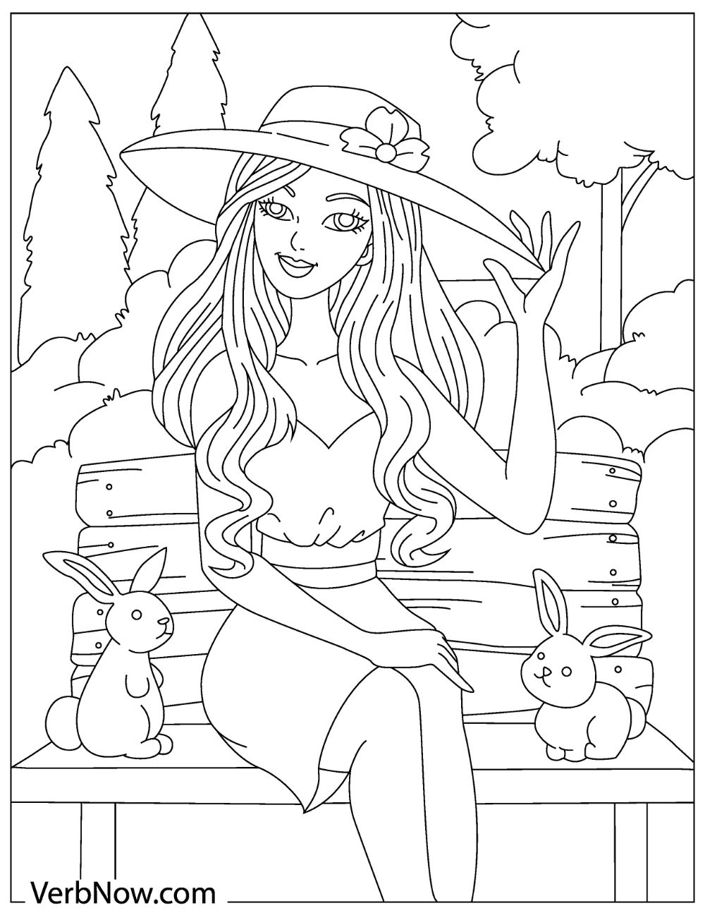 Free BARBIE Coloring Pages for Download (Printable PDF) - VerbNow