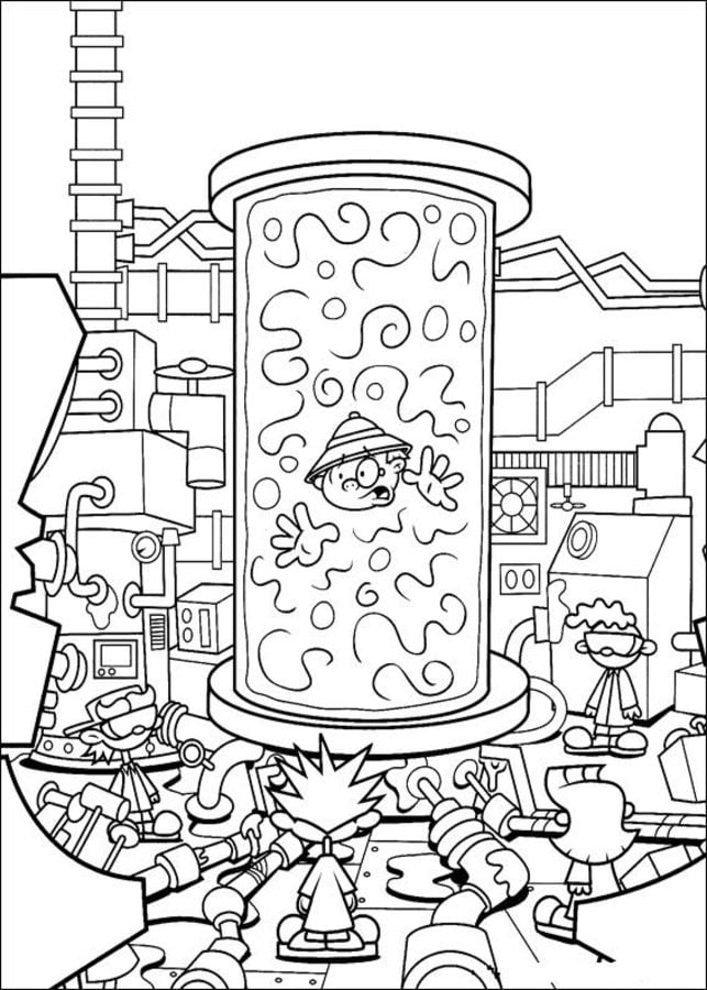 Coloring pages: Codename: Kids Next Door, printable for kids & adults, free
