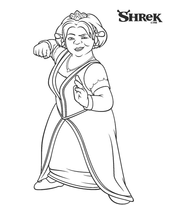 Drawing Shrek #115209 (Animation Movies) – Printable coloring pages