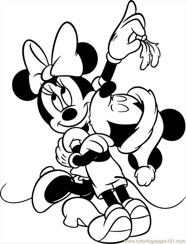 Coloring Pages Disney Christmas 03 (Cartoons > Disney 