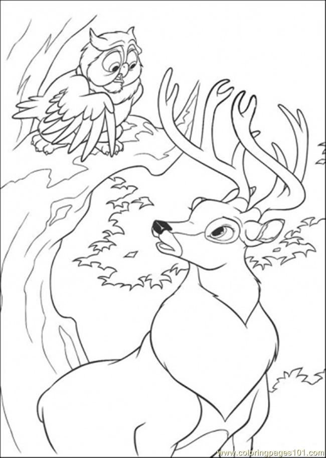 Bambi Coloring Online