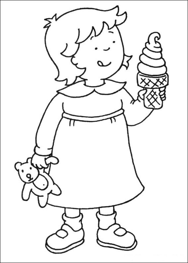 Caillou Coloring Pages Online - Picture 30 – Free Printable 