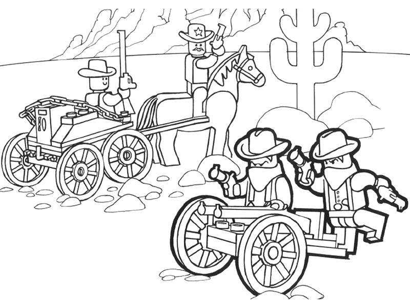 Lego Coloring Pages - Coloringpages1001.