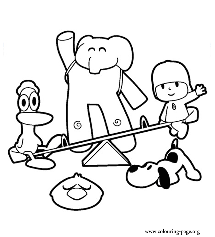 Pocoyo Coloring Pages | Coloring Pages