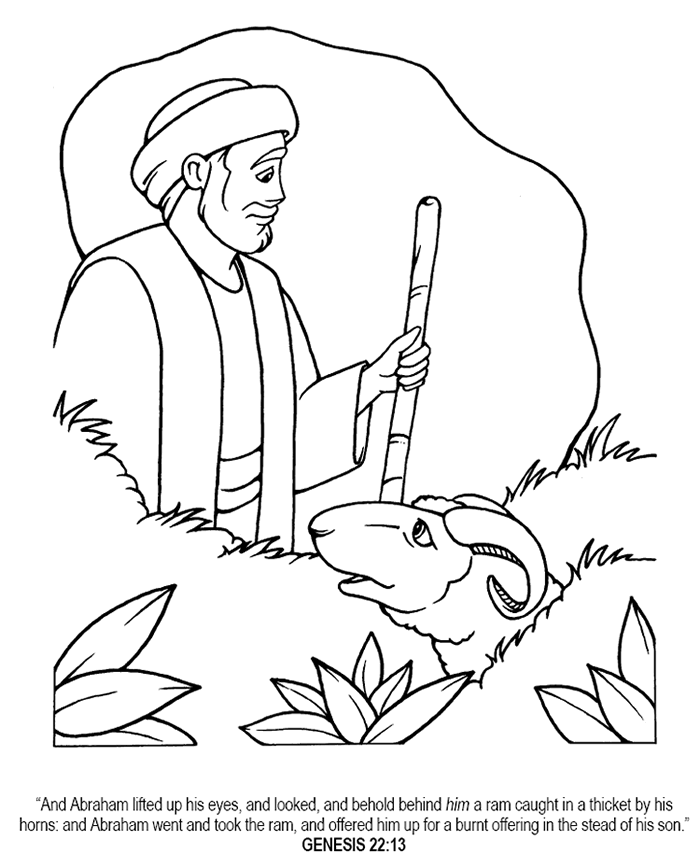 Abraham Coloring Pages