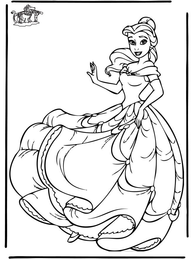 Pin by Misty Billman on Disney princess coloring pages