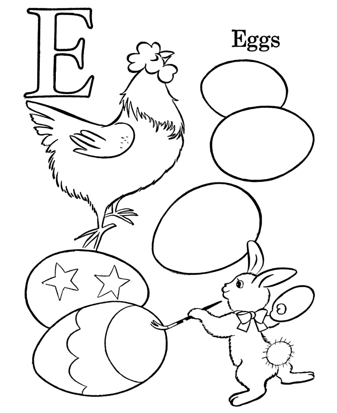 alphabet coloring pages for kids | Coloring Picture HD For Kids 