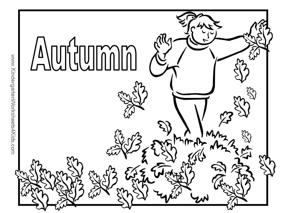 Kids Coloring Autumn Coloring Pages 4 Autumn Coloring Pages Autumn 