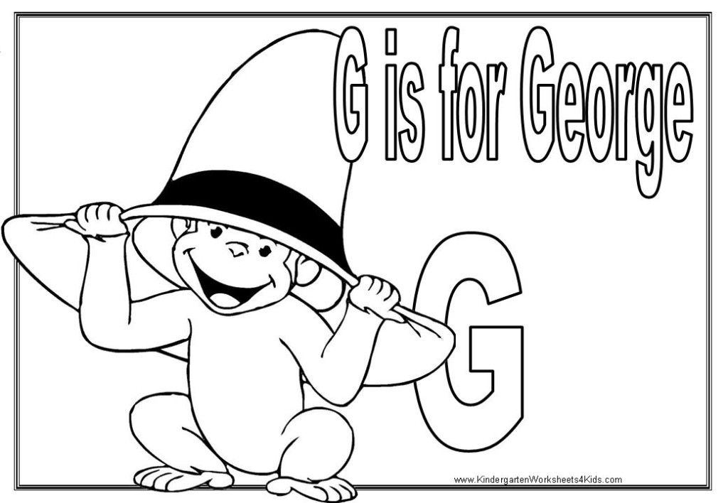 Curious George Coloring Pages - Free Coloring Pages For KidsFree 