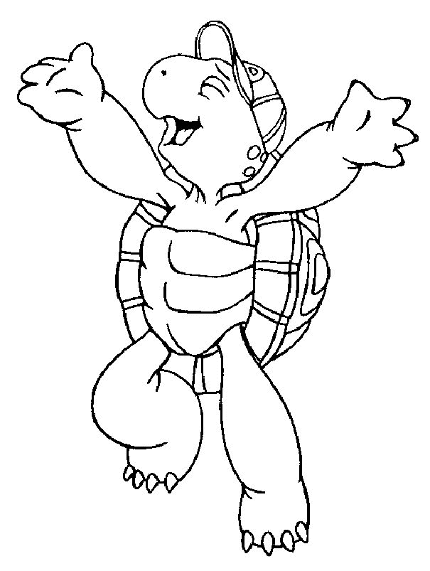 Coloring Page - Franklin coloring pages 6