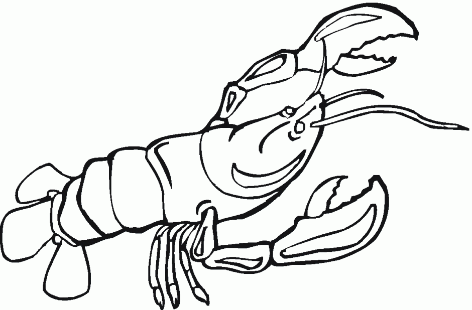 Lobster Coloring Sheets Kids Colouring Pages 199484 Lobster 
