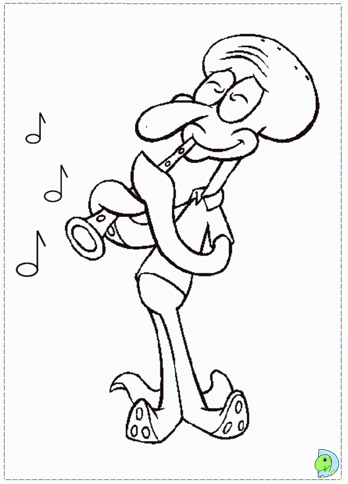 sponges Colouring Pages (page 3)