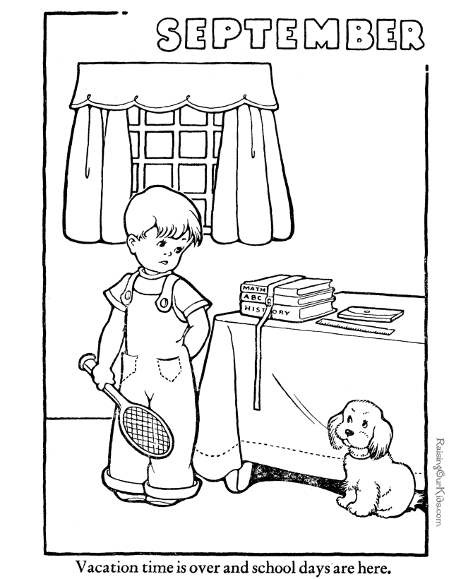 Autumn Coloring Pages For Kids