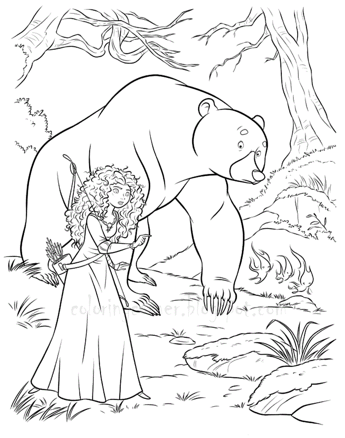 Brave Printable Coloring Pages 10 | Free Printable Coloring Pages