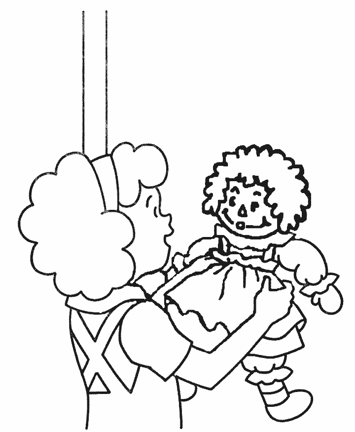 Andy Raggedy Ann Counting Number In Raggedy Ann And Andy Coloring 