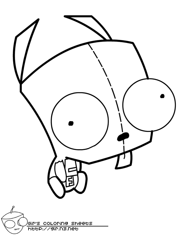 Gir Zim Coloring Pages - Free Printable Coloring Pages | Free 