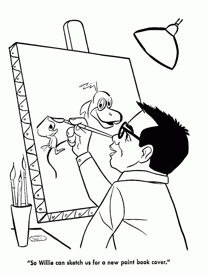 cecil Colouring Pages