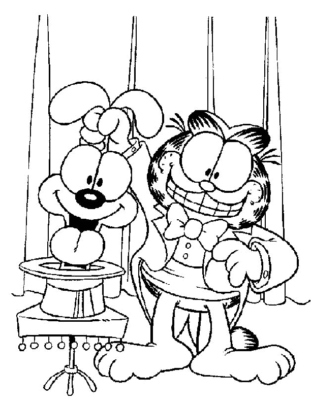 Garfield Coloring Pages 13 | Free Printable Coloring Pages 