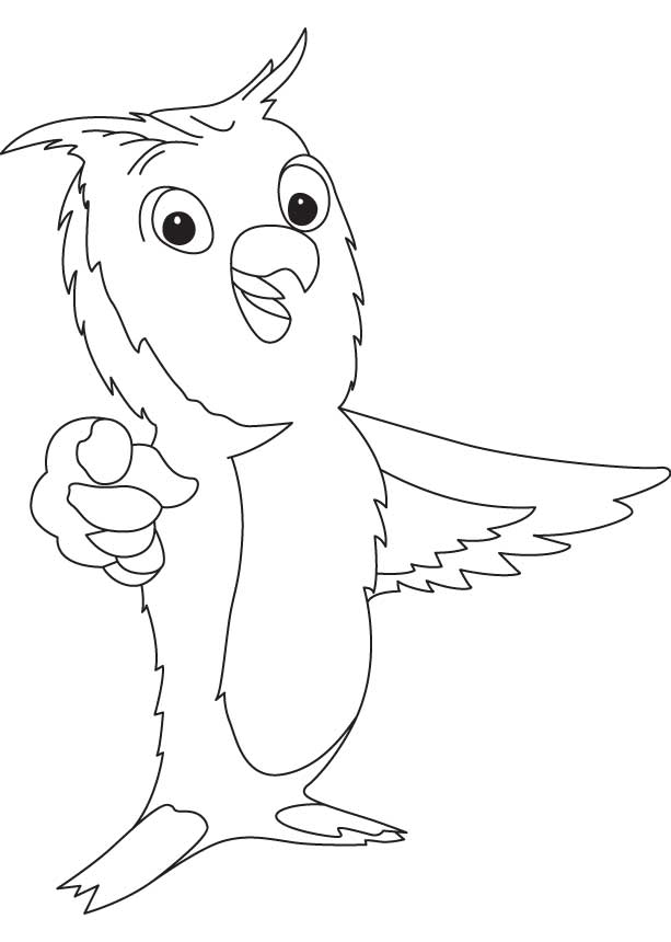 Burrowing owl coloring page | Download Free Burrowing owl coloring 
