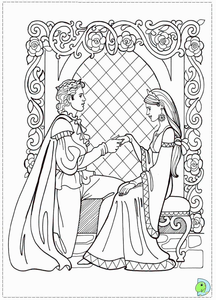 Princess Leonora Coloring page