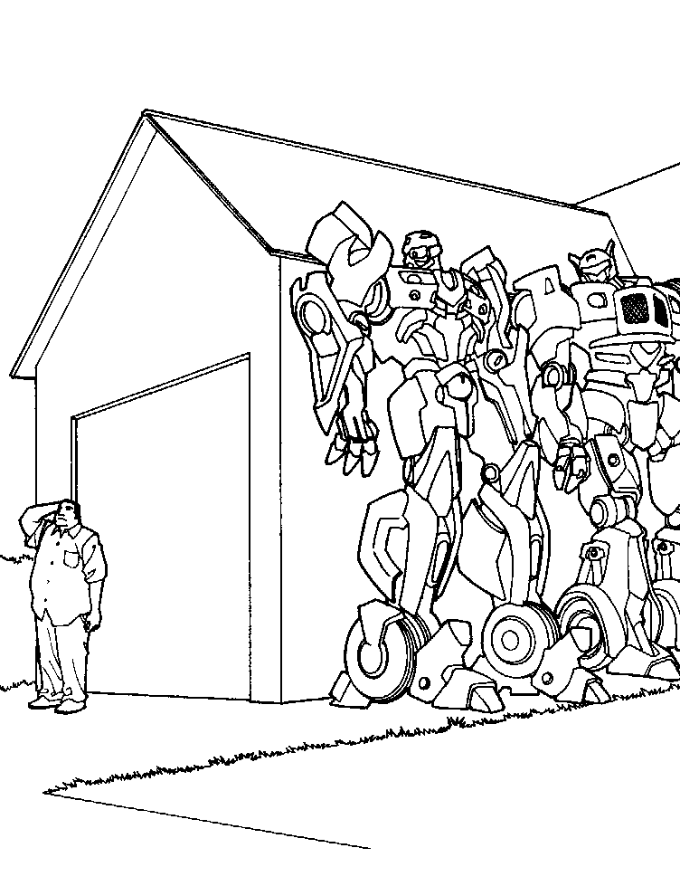 Transformer - 999 Coloring Pages