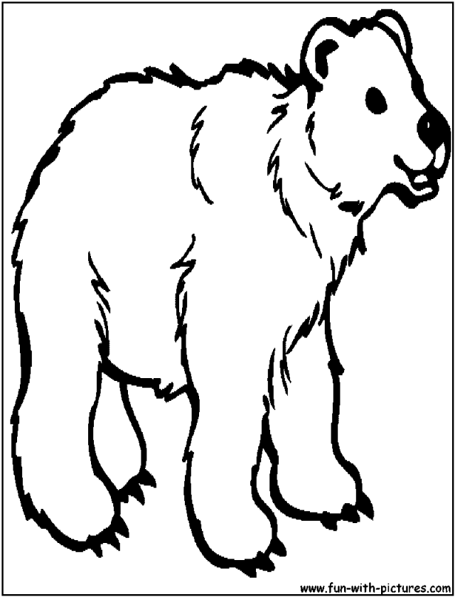 Simple Shapes Coloring Pages Teddy Bear 178660 Bear Coloring Page