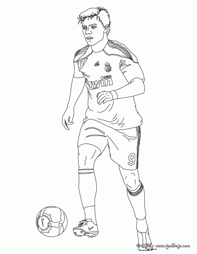 beckham dibujo Colouring Pages