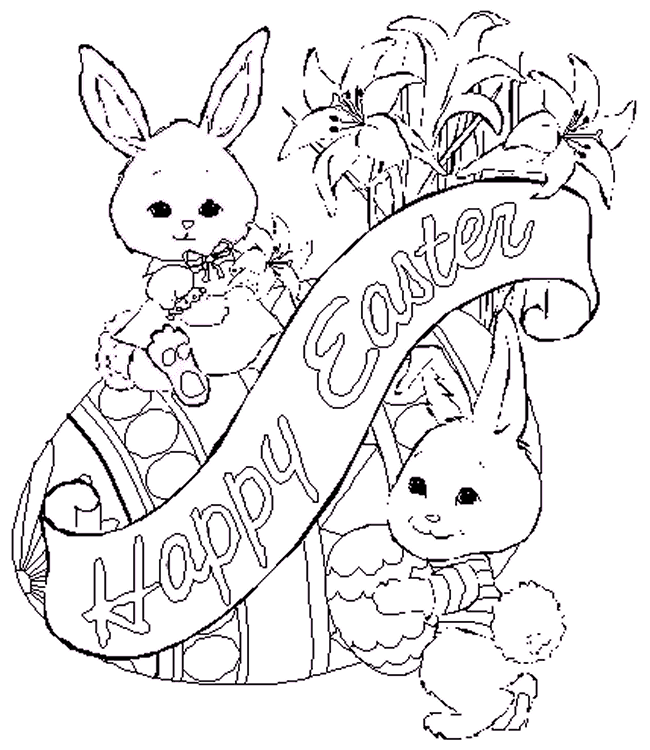 Easter Coloring Pages By Dltk Free Printable Coloring Pages 2014 