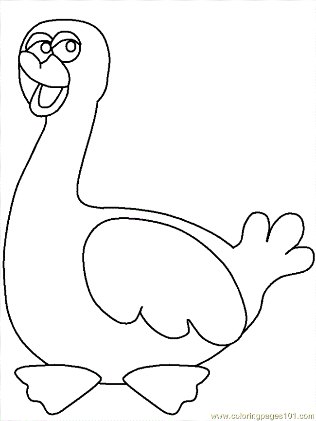 Coloring Pages Coloring Pages Duck10 (Birds > Ducks) - free 
