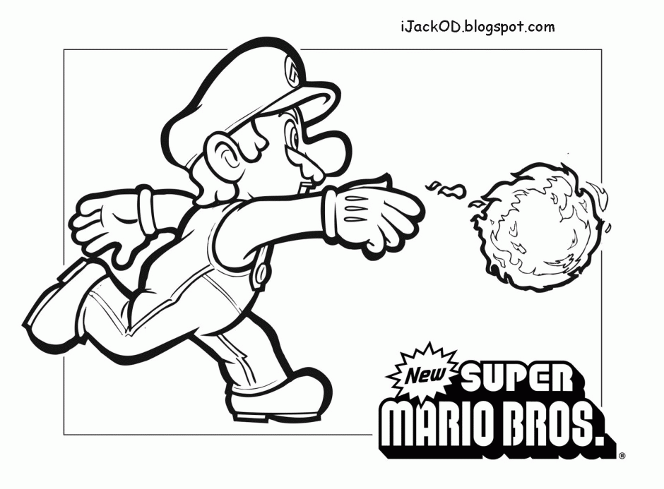 Luigi Coloring Pages Print Baby Mario Funny Quoteko 133666 