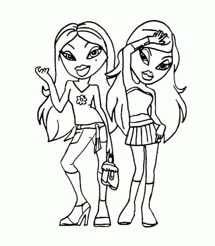 Coloring Pages Bratz - Free Printable Coloring Pages | Free 