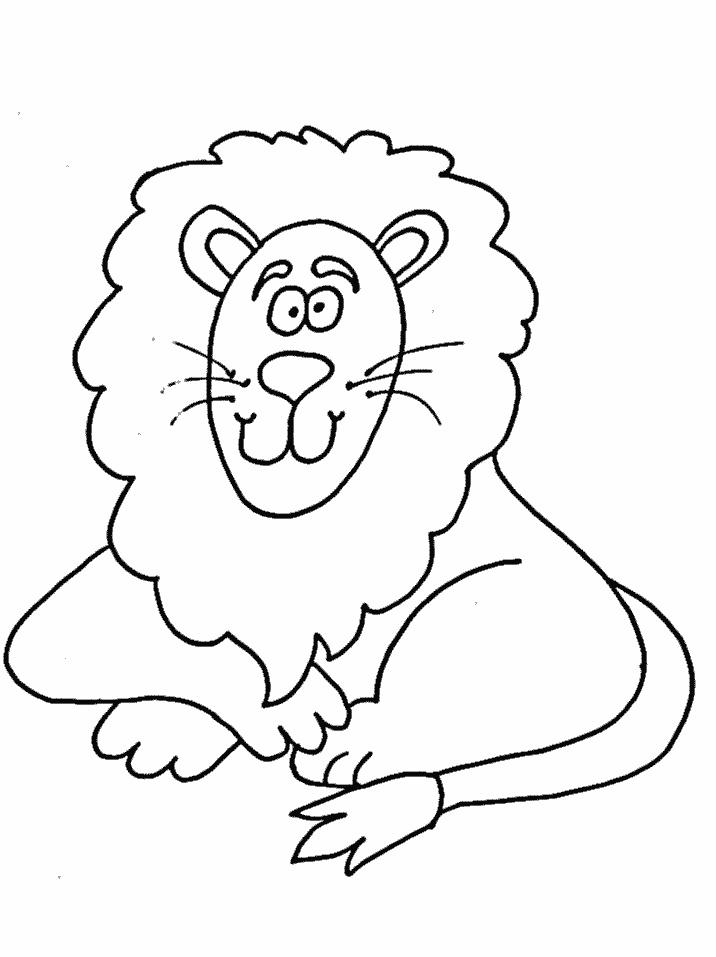 Lions Lion6 Animals Coloring Pages & Coloring Book