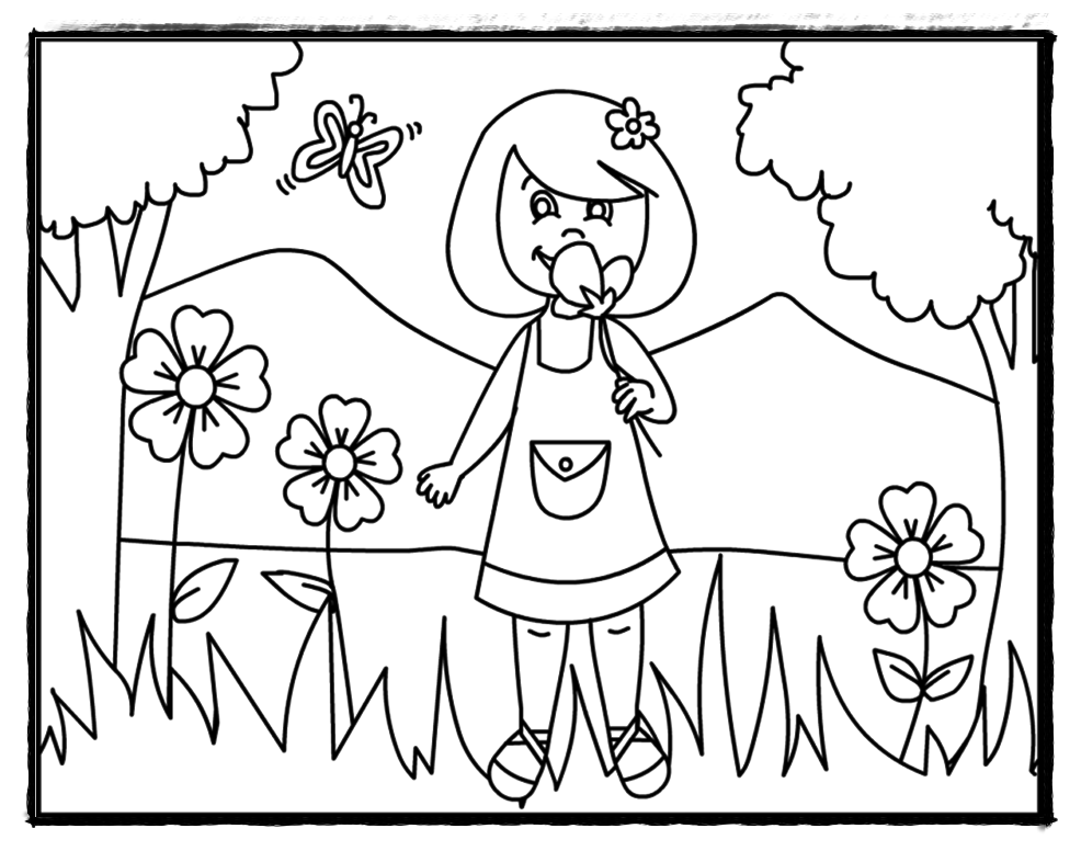 Summer Coloring Pages All Collectable by Me | Printable Coloring Pages